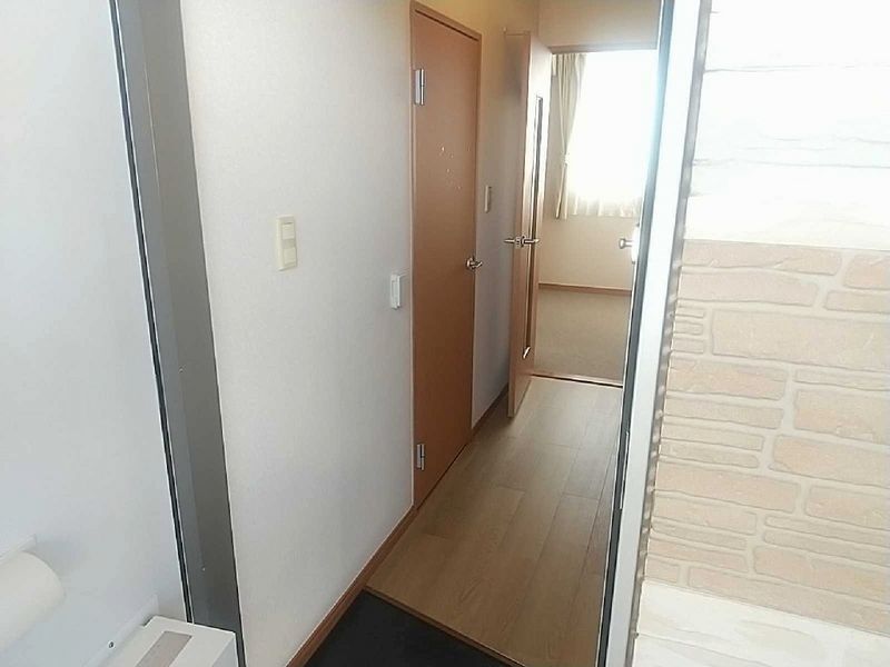 レオパレスアクシスⅡ 玄関