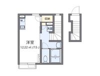 クレイノアミティエ西大井 間取り図