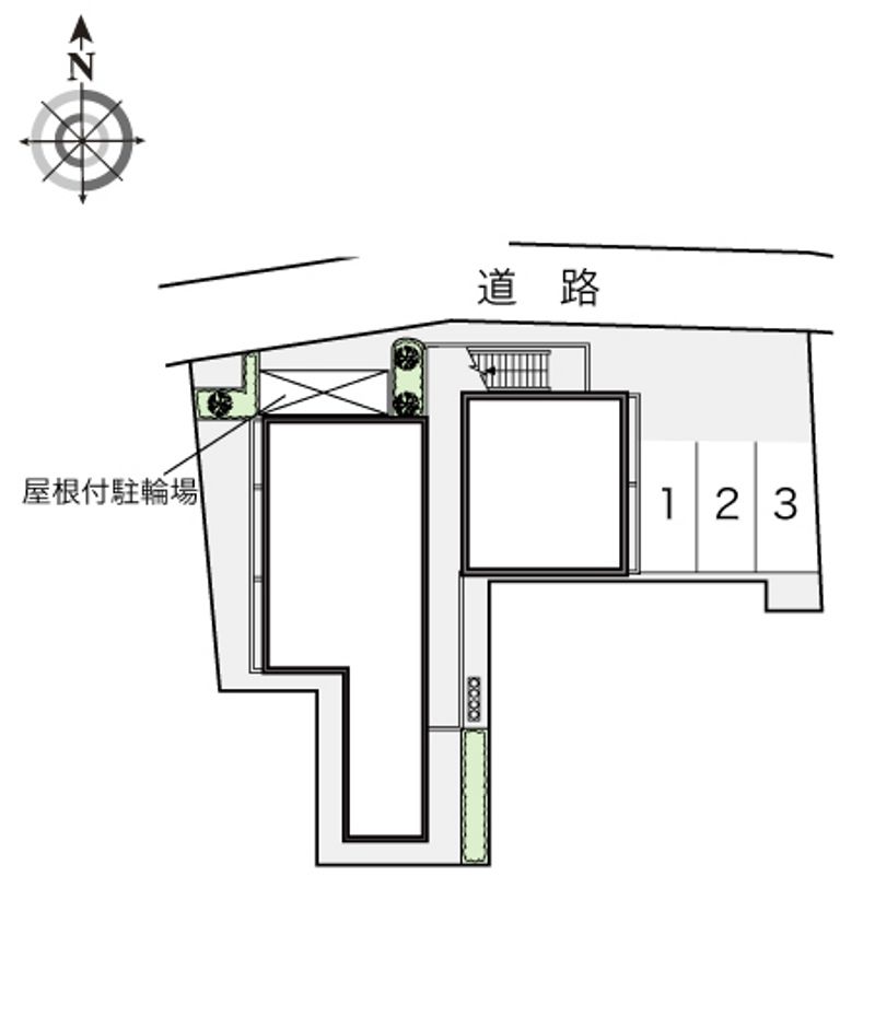 レオパレスヴィレッジ 駐車場