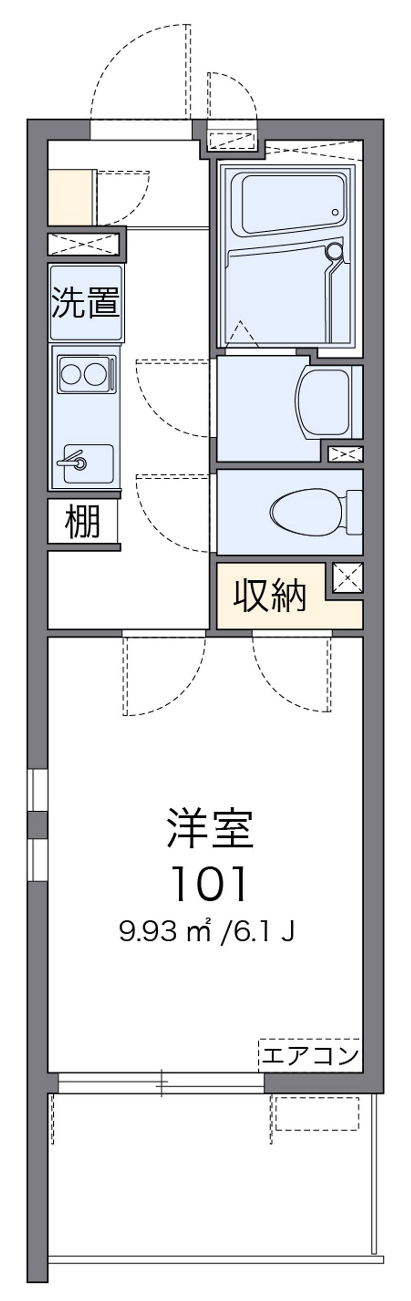 クレイノオルゲント３号 間取図