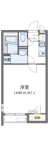 クレイノプランドール 間取り図