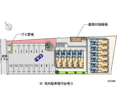 23338月租停車場