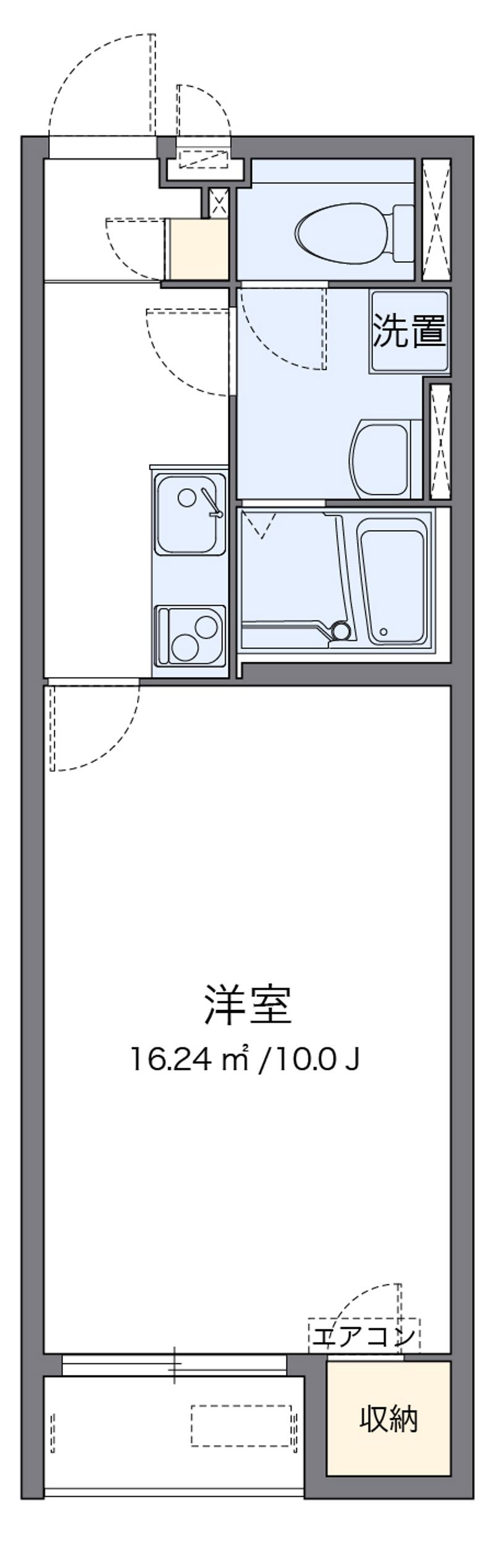 クレイノリアン　Ｋ 間取図