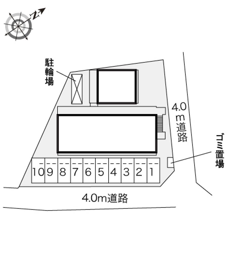 レオパレスＦｕｊｉ 配置図