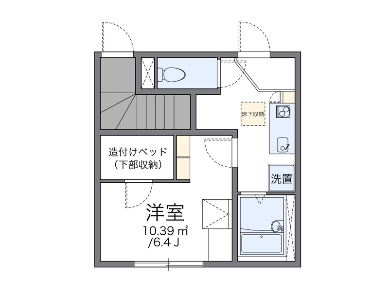 レオパレス八田 間取り