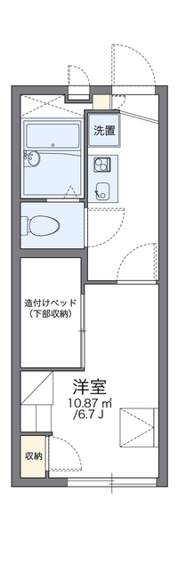 レオパレスマムトープ 間取り図