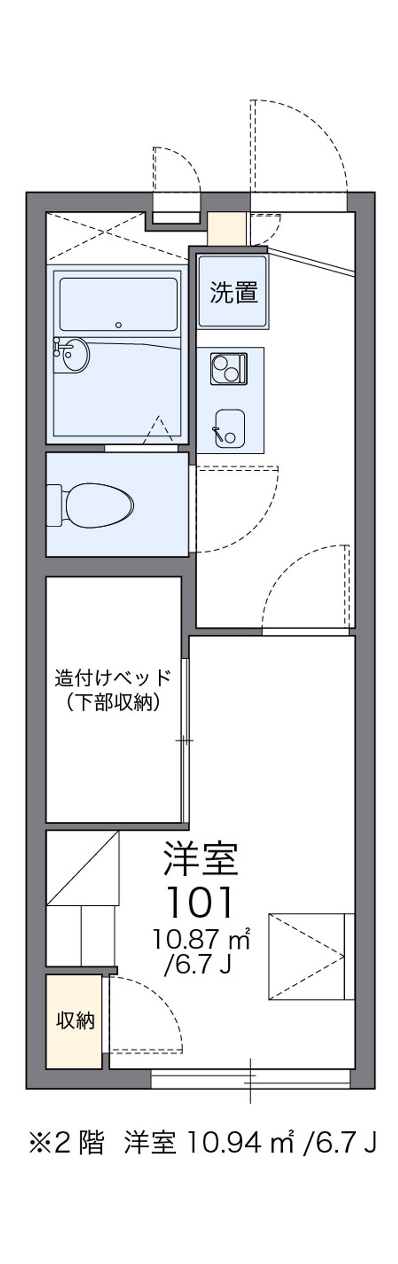 レオパレスＫＯＹＡＭＡ　ＴＨ 間取図