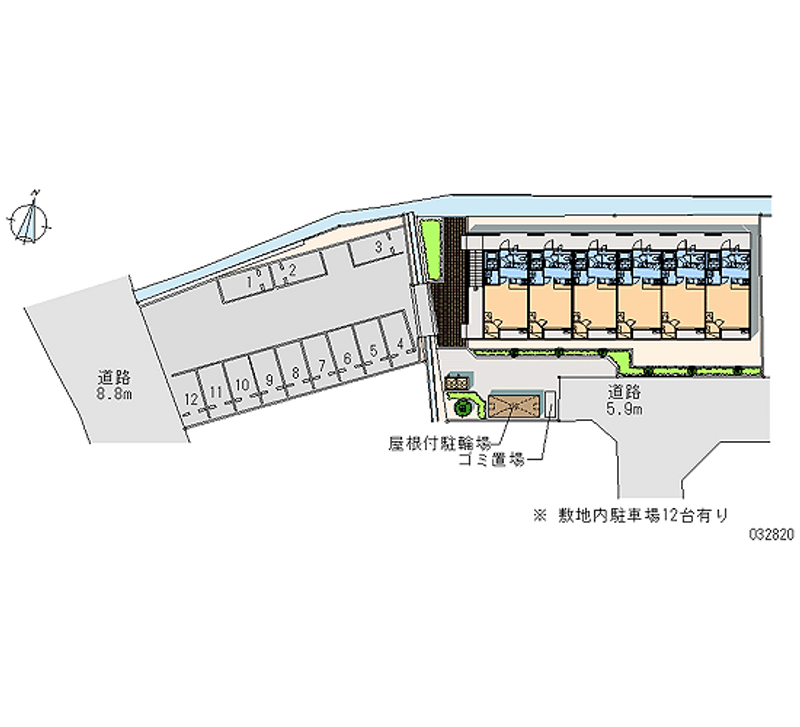 32820 Monthly parking lot