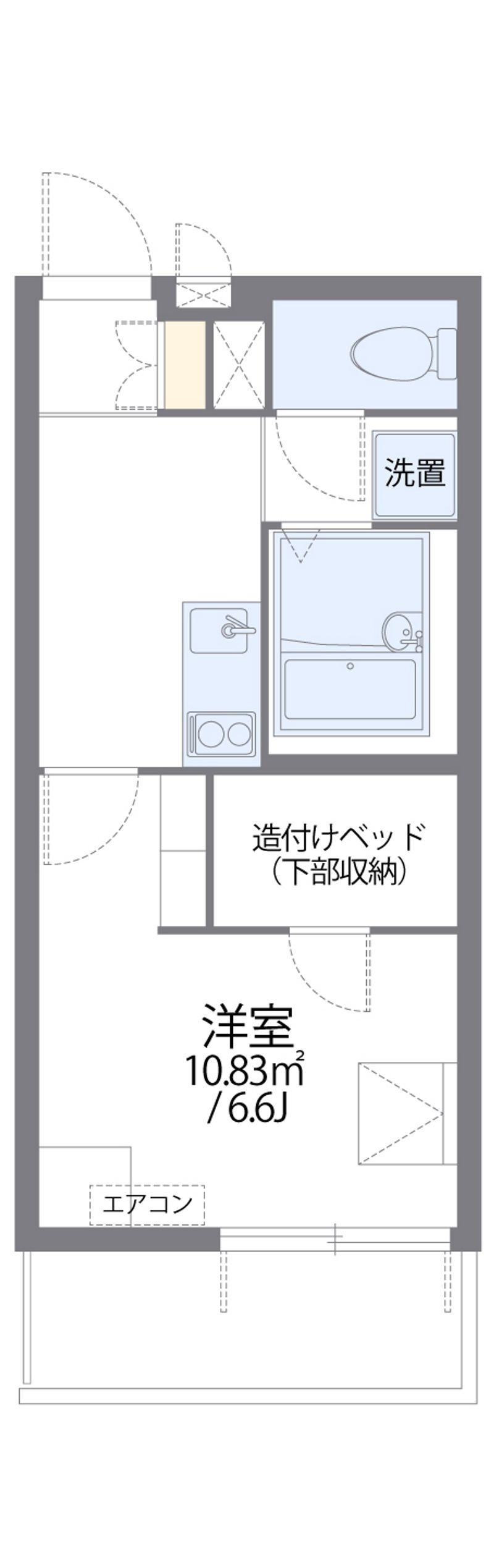 レオパレスＲＴフォーブル 間取図
