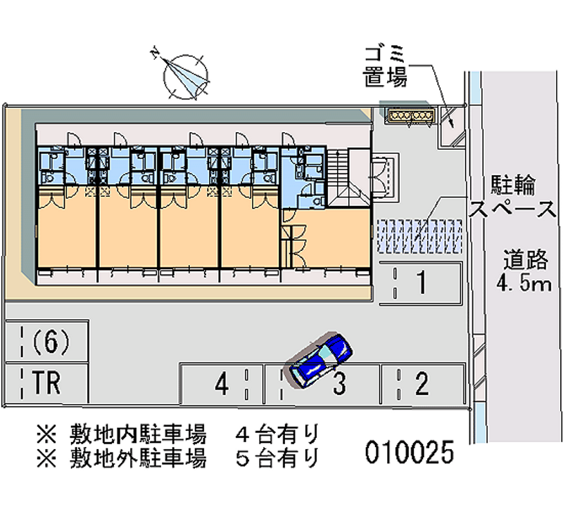 10025月租停车场