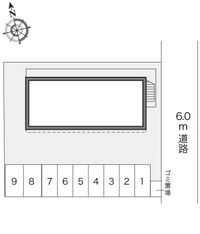 レオパレスプトゥリ 駐車場