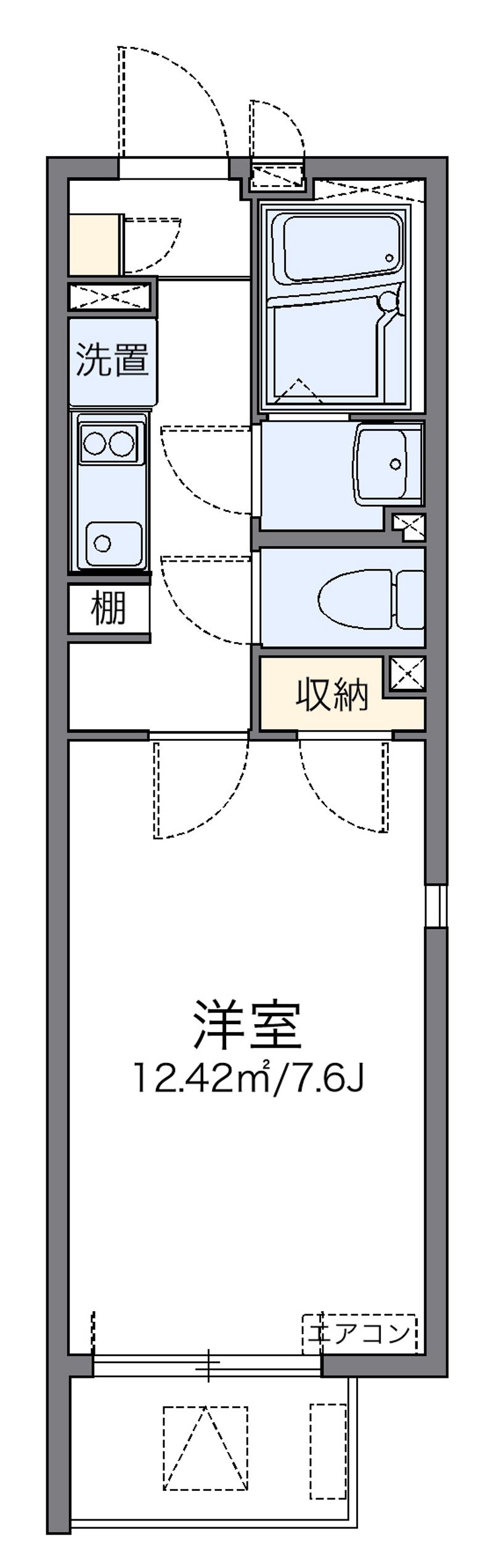 レオネクスト和光三番館 間取図