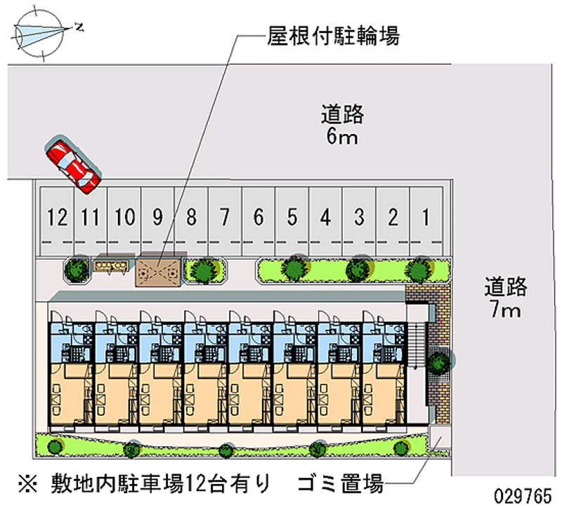 レオパレス木曽リバー 月極駐車場