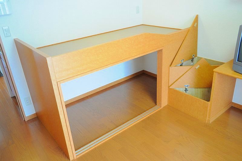 レオパレスメイプル 収納