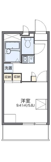 レオパレス春駒マンション 間取り図