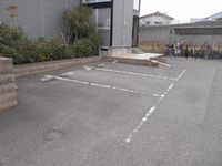 レオパレスぬったり 駐車場