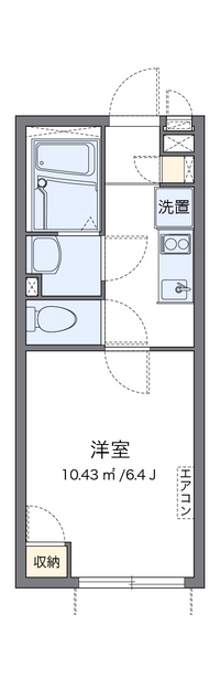 クレイノプレシアセイショウⅡ 間取り図