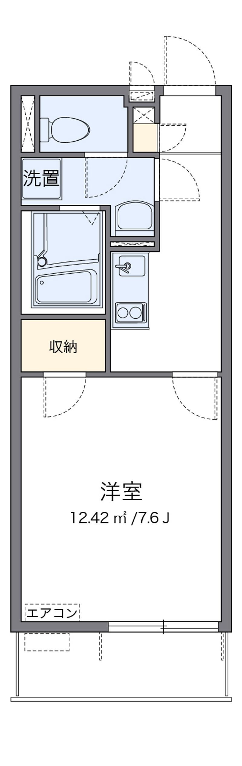 クレイノアミスター 間取図
