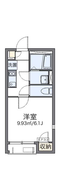 レオネクストフレシールコート 間取り図
