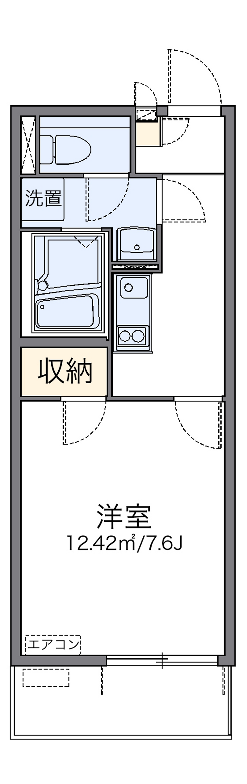 レオネクスト加美北せいわ 間取図