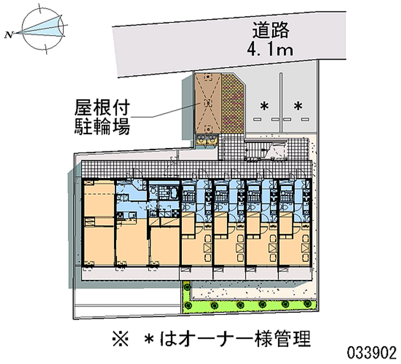 レオパレス東金 区画図