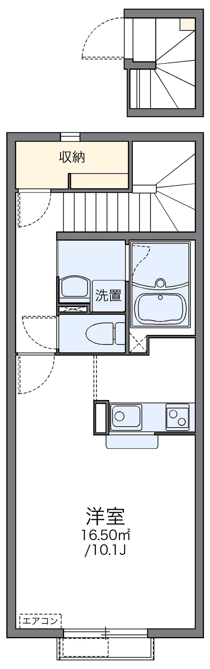 レオネクストウェルフェアー 間取図