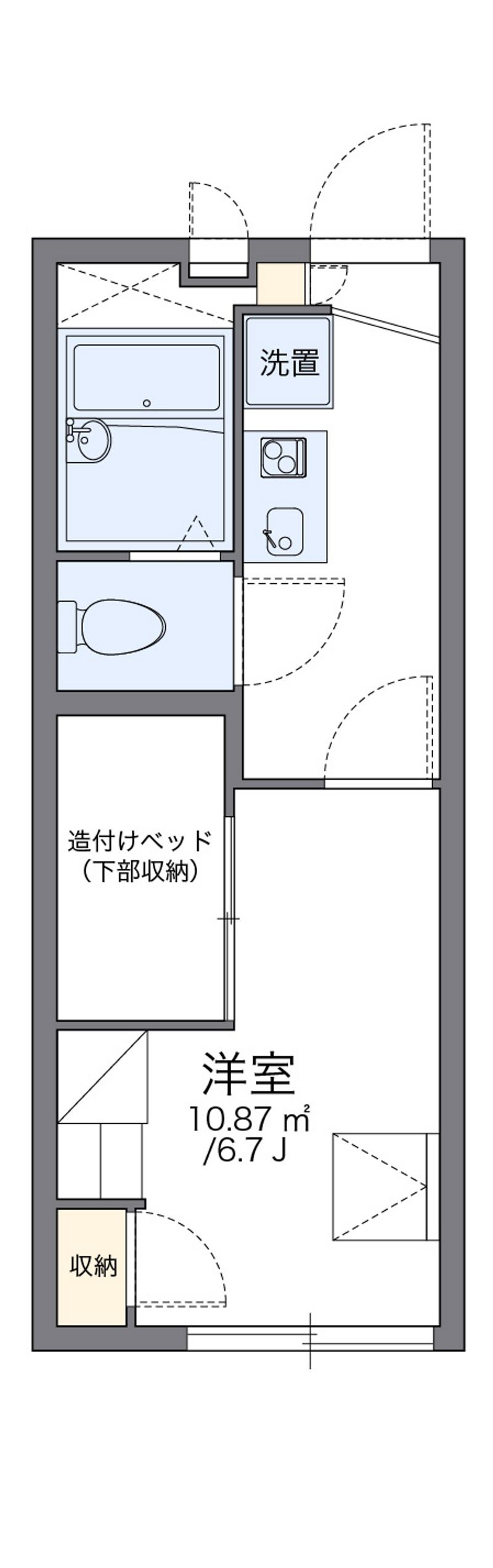 レオパレスＫＯＹＡＭＡ　ＴＨ 間取図