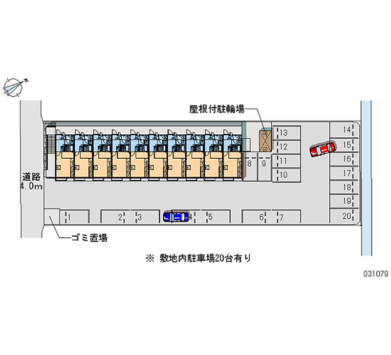 31079 bãi đậu xe hàng tháng