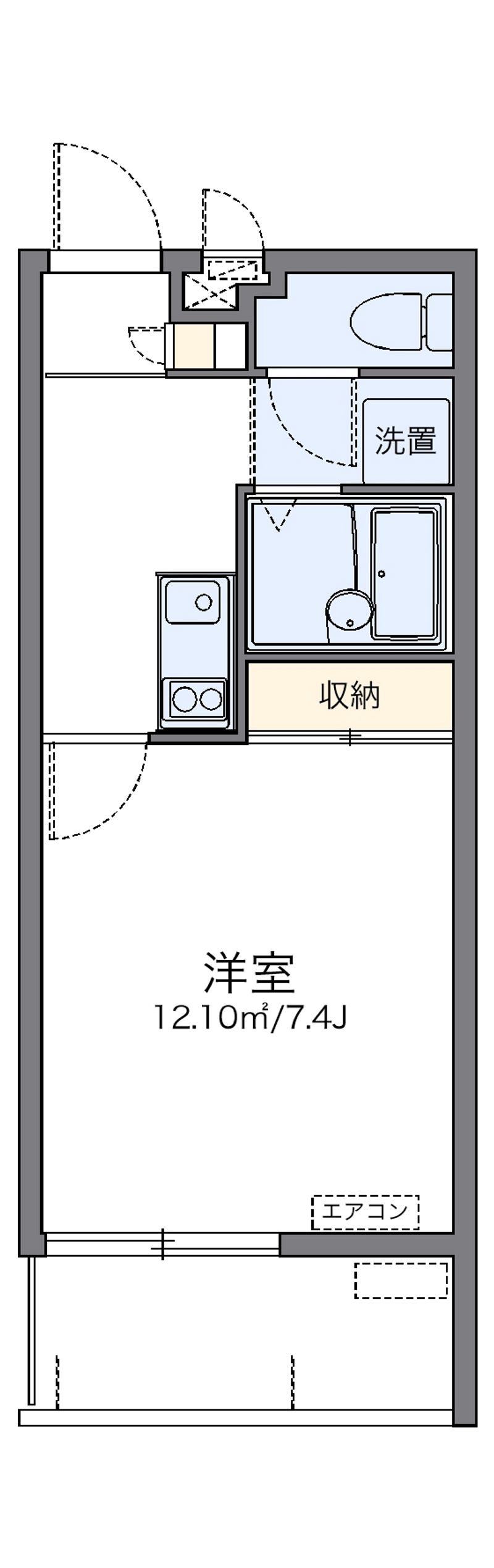 レオネクストＢｅｎｅ 間取図