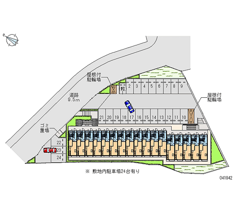 41942月租停車場