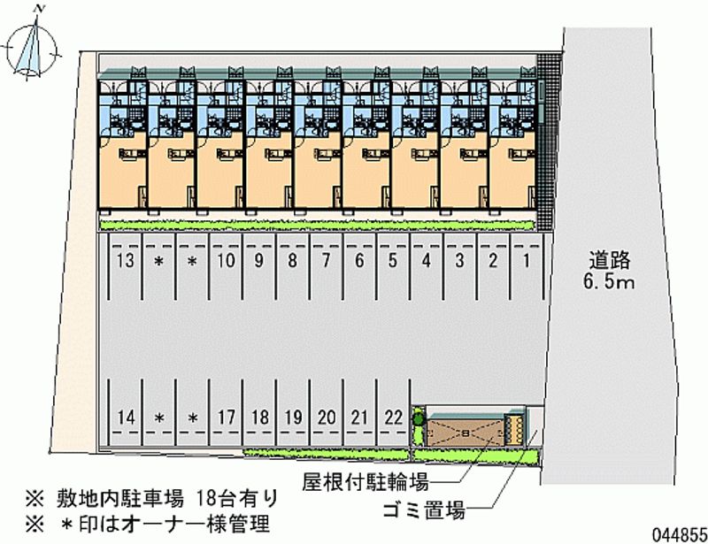 44855月租停车场