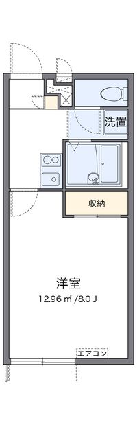 レオパレスコスモス 間取り図