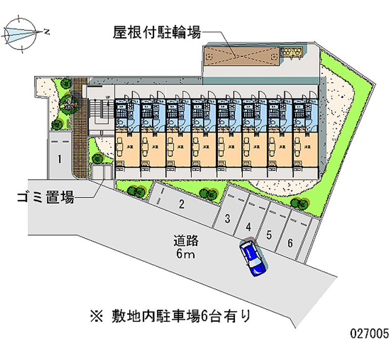 レオパレス太閤 月極駐車場