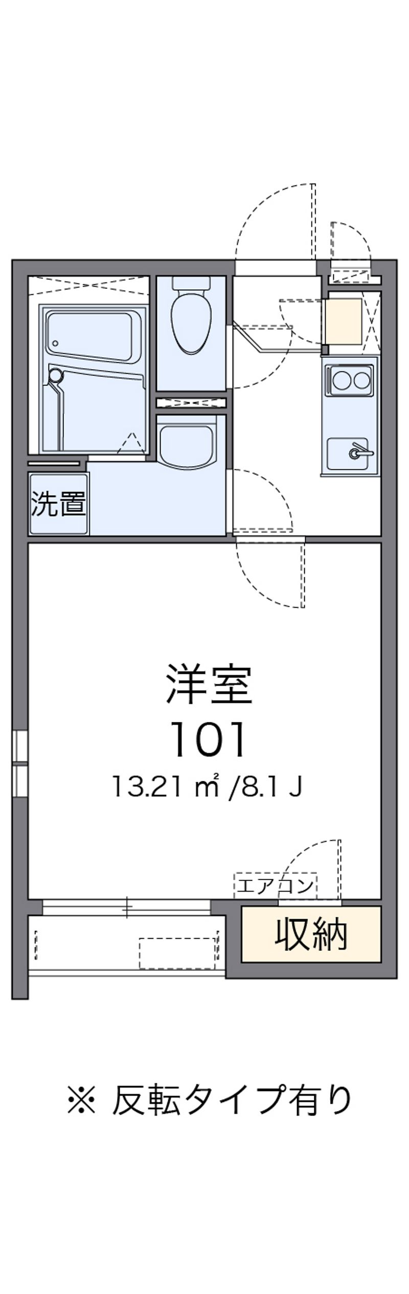 クレイノサニープレイス宮前平 間取図