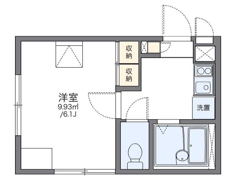 レオパレスヴェルノ 間取り