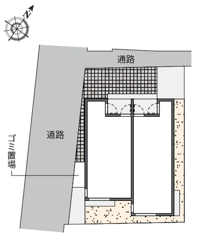 クレイノＥＶＥＲ西落合 配置図