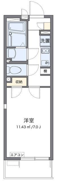 レオネクスト八木町 間取り図