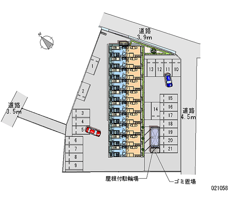 21058月租停车场