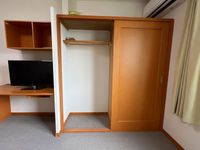 レオパレスピュアタウン 収納