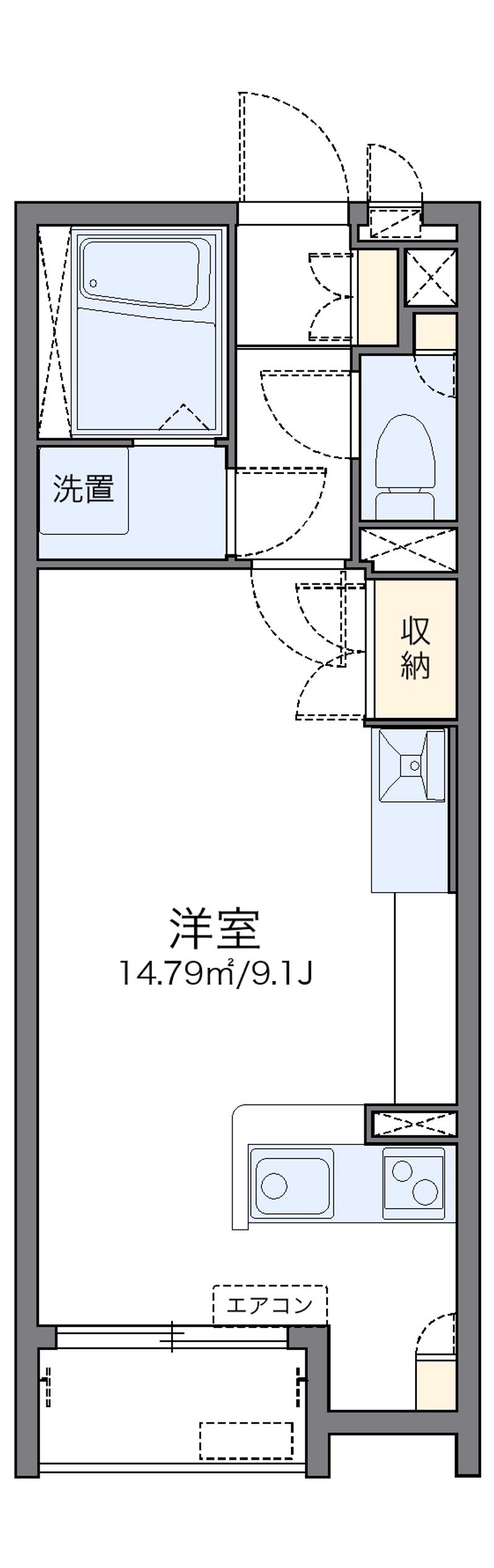 レオネクスト絆 間取図