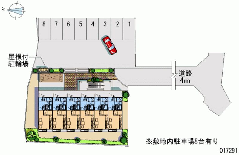 17291 bãi đậu xe hàng tháng