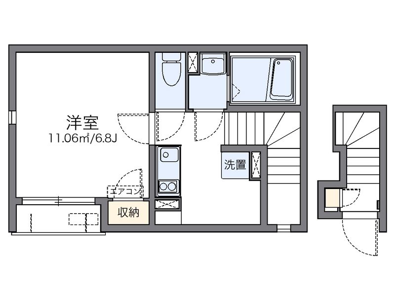 レオネクストエストⅢ 間取図