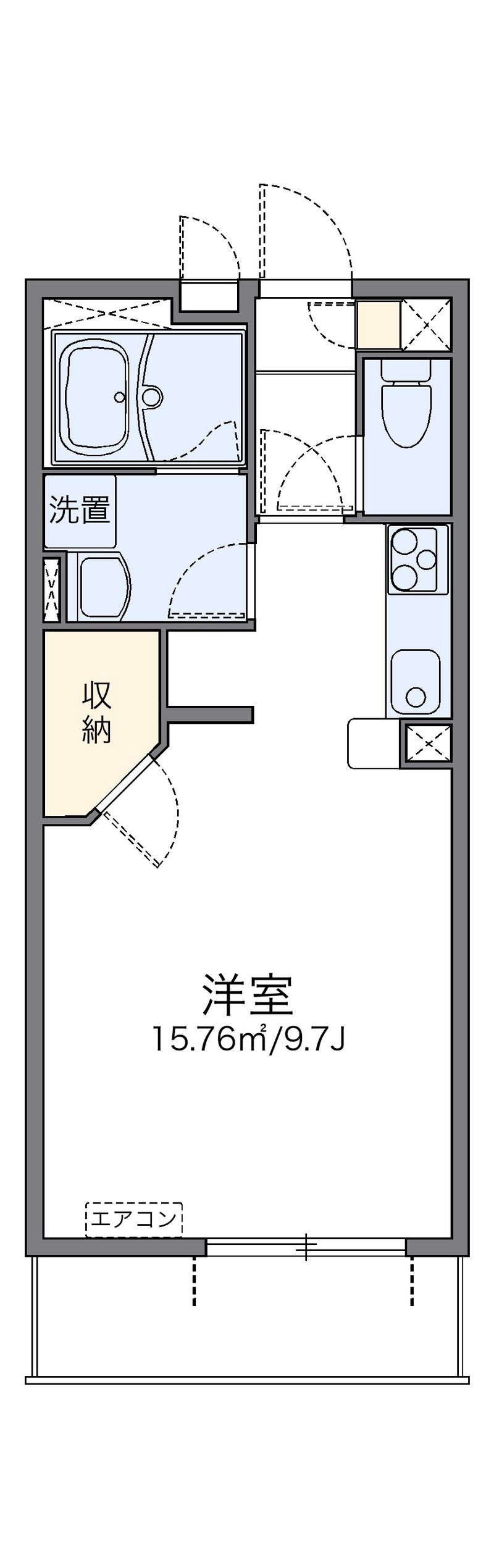 レオネクストトンゴーノ 間取図