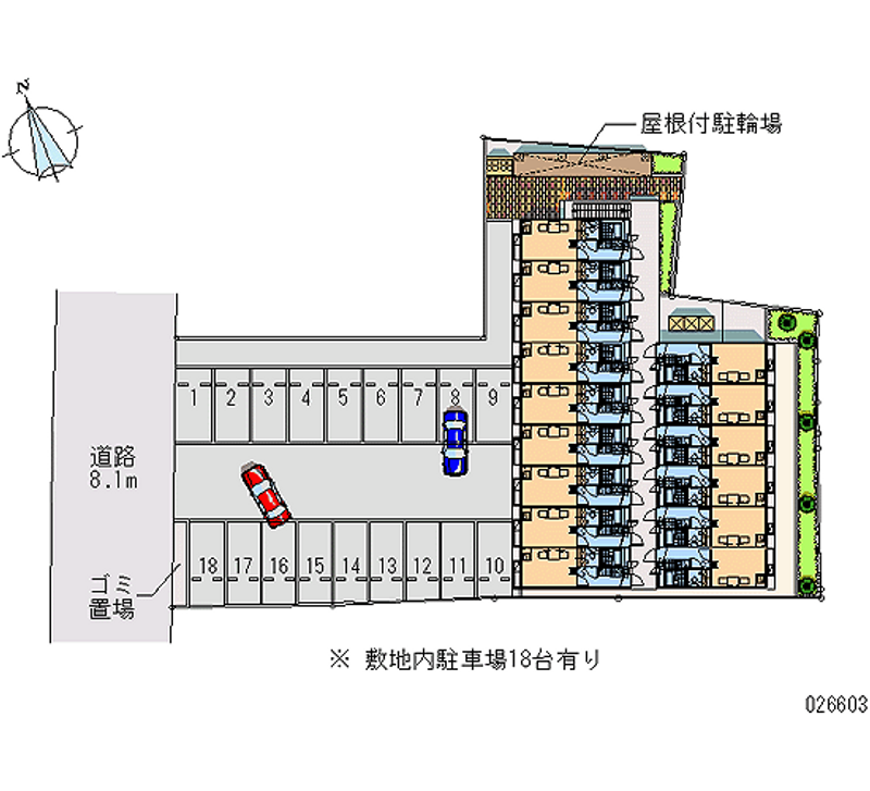 26603 bãi đậu xe hàng tháng