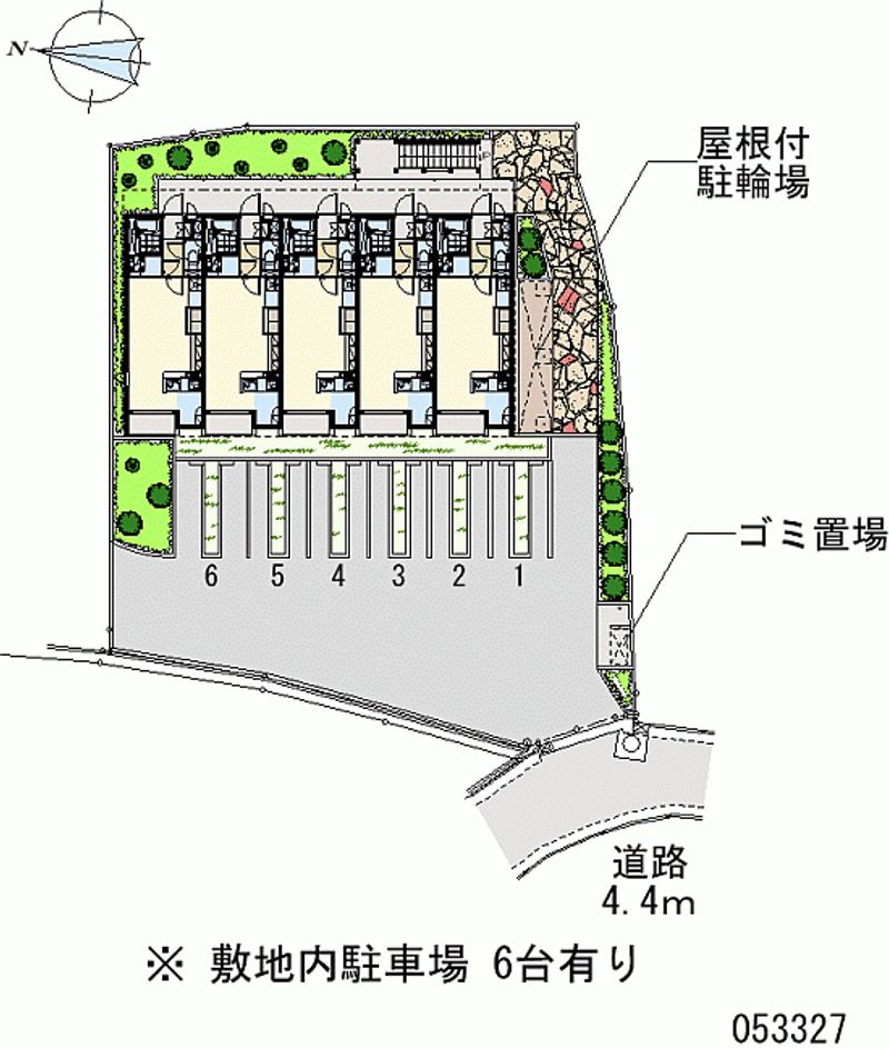 53327月租停車場