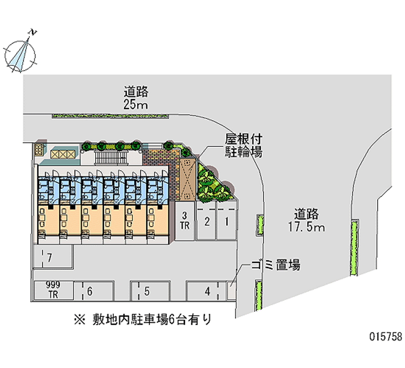 15758月租停車場