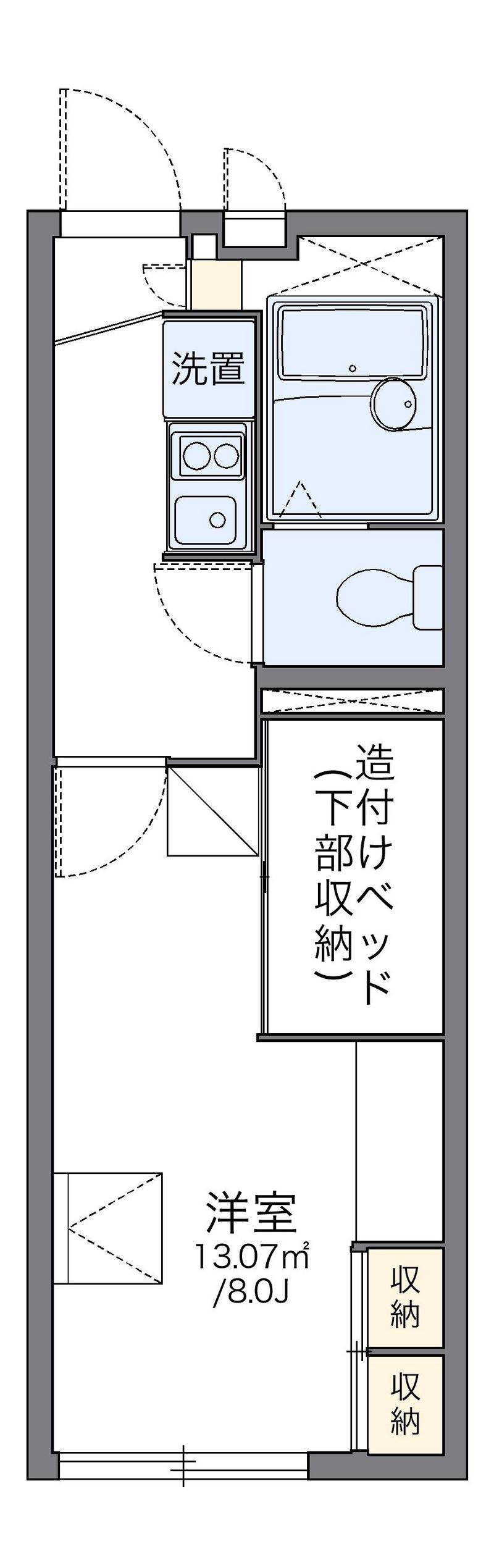 leopalace Bunkyo Sơ đồ nhà