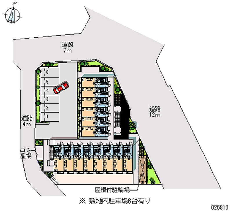 26810月租停车场