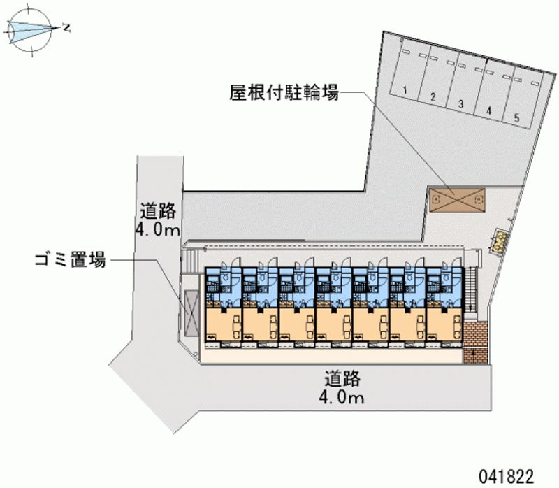 レオパレスフィオーレ　カスミ 区画図