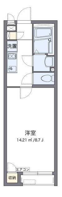 クレイノＫＯＮＤＯＨ 間取り図